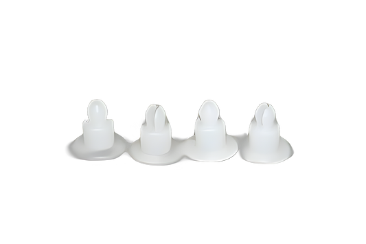 Koblenz Package Pad Retainers (2 Pair) Vacuum #45-0268-8