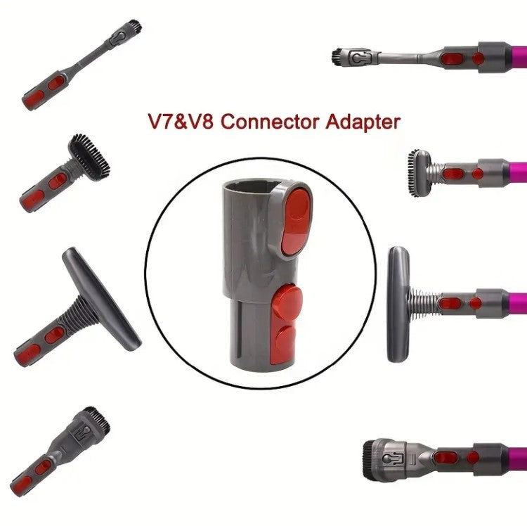 Dyson V6-V12 Adapter Converter - Easily Connect Your Vacuum Cleaner to Old Accessories