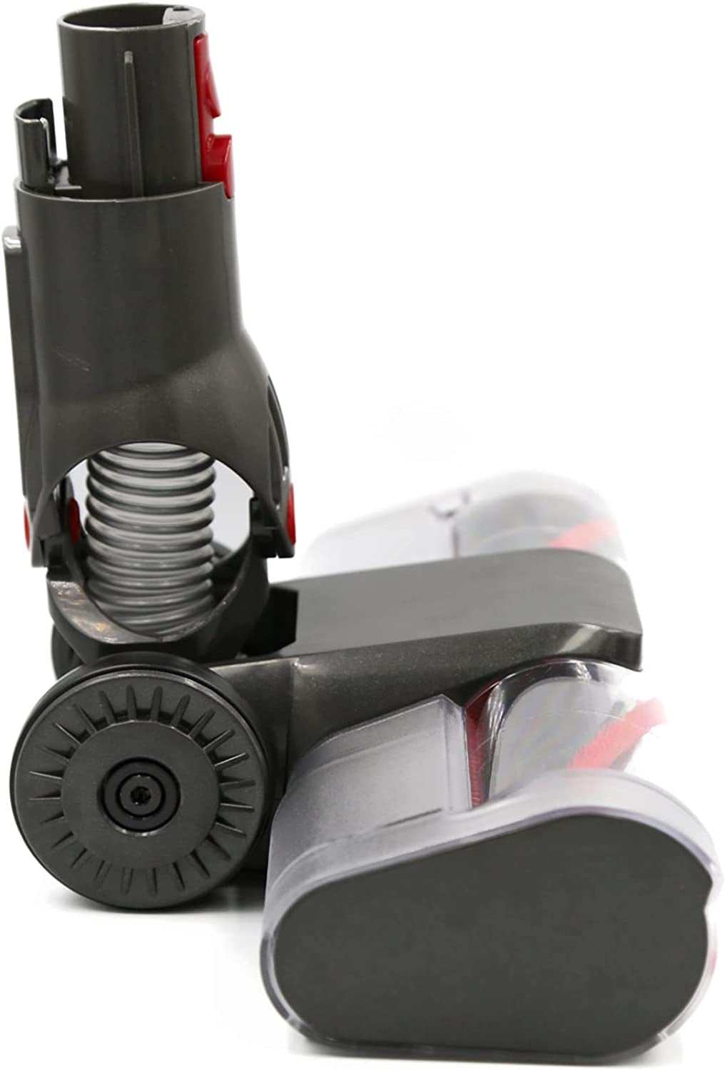 for Dyson V7 V8 V10 V11 V15 Vacuum Attachment Flexible，Fluffy Floor Head with LED Headlights