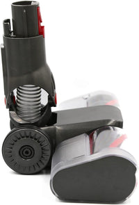 for Dyson V7 V8 V10 V11 V15 Vacuum Attachment Flexible，Fluffy Floor Head with LED Headlights
