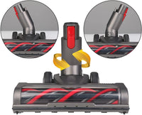 Generic Motorized Floor Nozzle with LED Lights Compatible with Dyson V7 V8 V10 V11 V15 Vacuum Cleaners, Replaces 967483-01, 967483-03, 967483-04 DY-96748301,967483-05