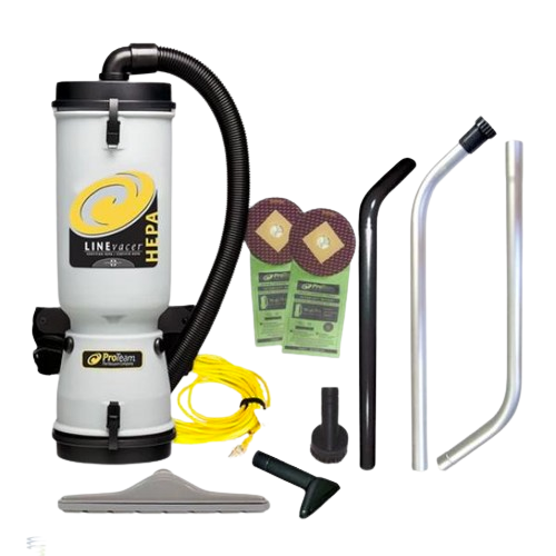 PROTEAM LINEVACER BACKPACK,HEPA FILTER,W/ 1/2 TOOL