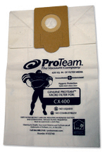 Alterrnate Proteam CX400 Vacuum Cleaner Bags - 3 Pack **READ DESCRIPTION BEFORE ORDERING**