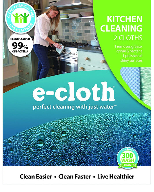 e-cloth 10601 Kitchen Cleaning 2 Cloths