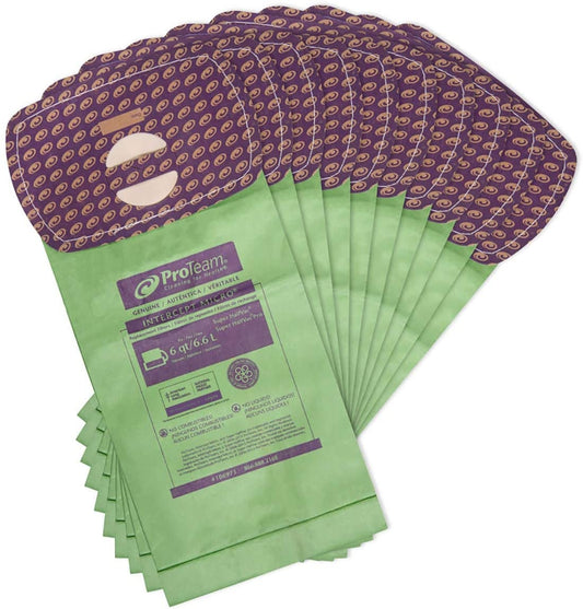 ProTeam 106973 Intercept Micro Filter Bags with Closed Collar