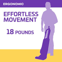 ProTeam ProForce 1500XP HEPA Upright Vacuum w/On-Board Tools, 50 Ft Cord, Dual Motor, 15 Inch Path, 10 EXTRA BAGS #107252