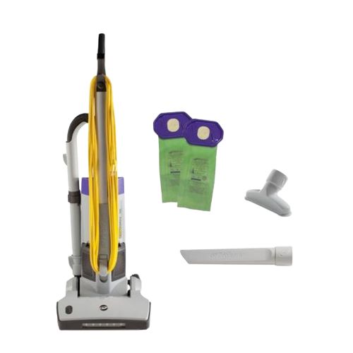 PROTEAM PROGEN 15 COMMERCIAL UPRIGHT,W/TOOLS,GRAY 50FT CORD,HEPA FILTRATION