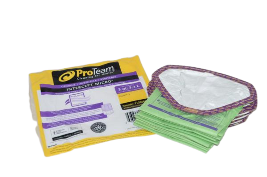 PAPER BAGS-PROTEAM GOFIT 3,OPEN COLLAR,10PK