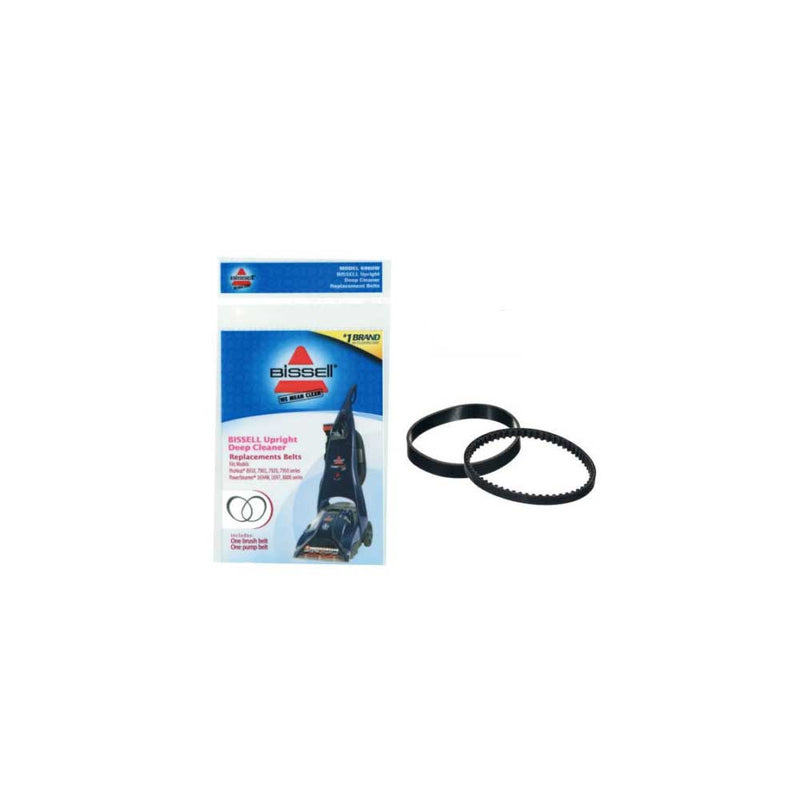 Bissell Proheat Pump and Roller Brush Belt Replacement Kit (0150621 & 2150628)