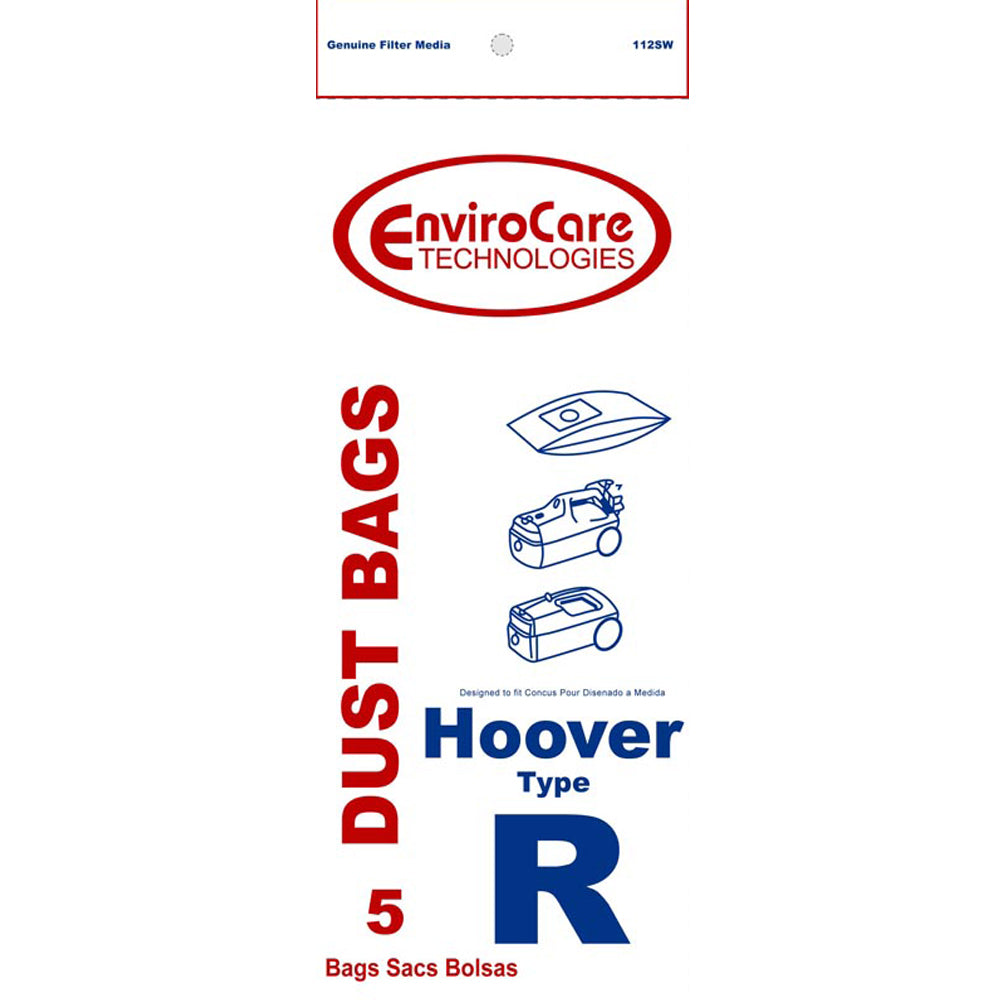 Hoover R Vacuum Bags 4010063R- Generic- 5 pack