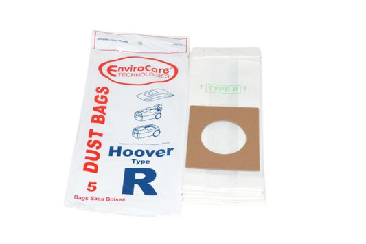 PAPER BAGS-HOOVER,R,5PK,SPIRIT CANISTER,SINGLE PLY