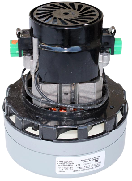 Motor, 5.7" 120 Volt B/B 2 Stage 