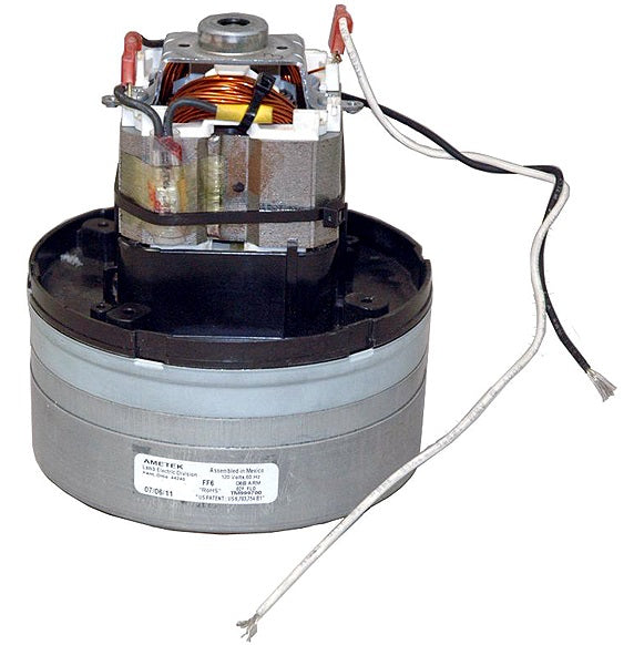 Ametek Lamb 5.7", 698 Peak Air Watts, 2 Stage, 120 Volt Motor #122264-07