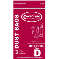 Dirt Devil Type D Vacuum Bags 3-670148-001 - Generic - 3 pack 