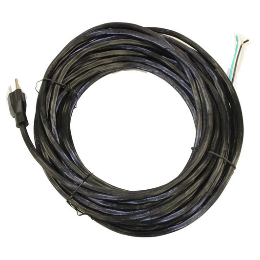 Cord, 50' Black 18/3 SJT Commercial Eureka