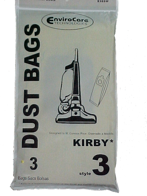 Kirby Style 3 Vacuum Cleaner Bags - 3 pack - Generic