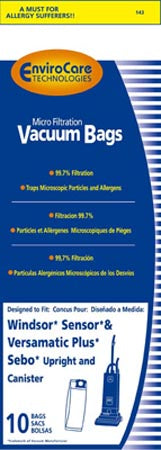 SSS / Triple S Prosense II  Micro-Filtration Vacuum Bags - generic - 10 pack