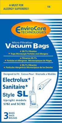Sanitaire Style SL Vacuum Bags 61125 - Generic - 3 pack