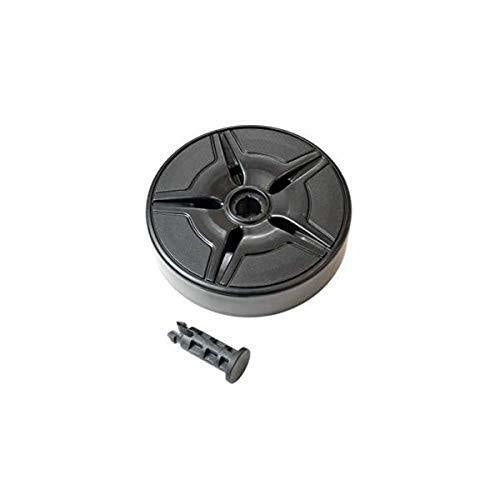 Bissell: B-160-0775 WHEEL W/AXLE, REAR 1413 POWER LIFTER UPRT