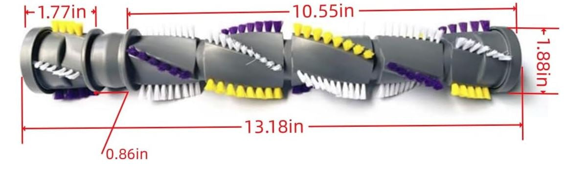 Vacuum Cleaner Brush Roll Belt for Bissell Cleanview Swivel Pet Parts 2252 2254 2486 2489 22543 24899 1327 1333 Replace Part No. 1604545