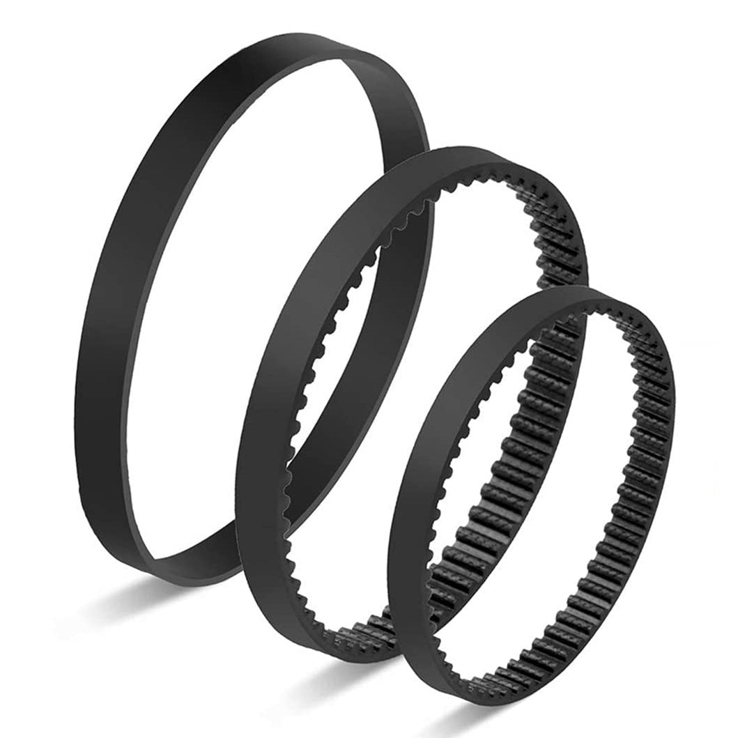 Set cinghie di ricambio. Compatibile con l'aspirapolvere Bissell ProHeat 2X Revolution modello 1548, 1551, 1550, parti di ricambio 1606419, cinghia di trasmissione della spazzola principale dell'aspir