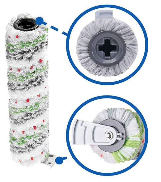Brush Roll Compatible with Bissell 2788 for Crosswave Cordless Max Multi-Surface Wet Dry Vac Models 1618641