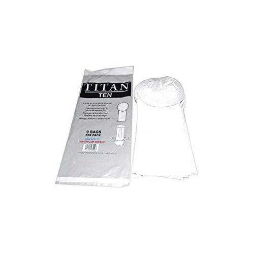 TVP 10QT Back Pack Hepa Vacuum Cleaner Paper Bags 