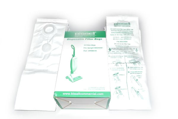 Oreck: O-PKBG10 PAPER BAG, BIG GREEN COMMERCIAL 10PK BGU5500