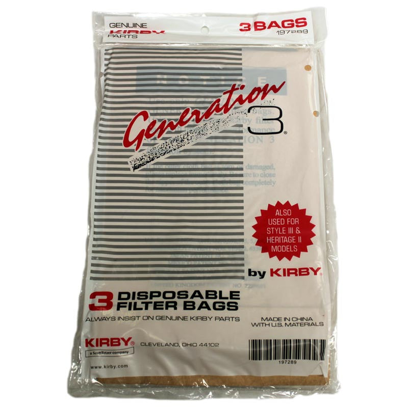 Kirby - Generation 3 Vacuum Bags - 15 Pack