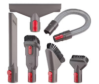 5 Piece Dyson Replacement Vacuum Attachment Kit – Flexible Hose & Crevice Tools for Dyson V15, V12, V11, V10, V8, V7 Cordless Models