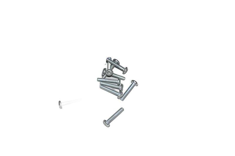 Torx Screw Guide/slide Bracket & Wedge Kirby Model# G3/se(10pk) Vacuum #234397S