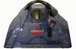 Bissell 2037204 Dirty Tank Assembly W/Cap-Blue
