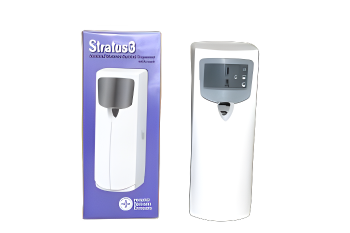 Nilodor STRATUS3 Metering Aerosol Dispenser, 7OZ Vacuum #07531L