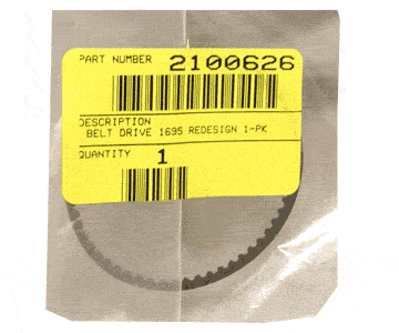 Bissell 210-0626 Steamer Belt - Genuine