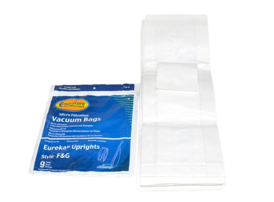 PAPER BAGS-EUREKA,F&G,9PK,UPRIGHT,MICRO