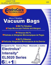Electrolux Intensity Vacuum Bags - 6 Bags + 1 Filter - Generic