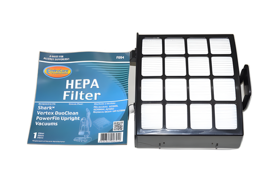 Filter for Hepa Shark Vertex Duoclean Powerfin az2000, Az2000w & Az2002 Vacuum #F694