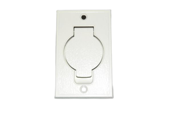 INLET,FLUSH MOUNT,BISQUE-BEAM CENTRAL VAC