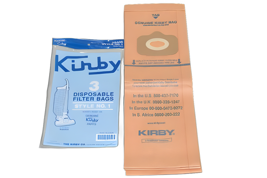 Paper Bags KIRBY,#1, 3PK, Tradition, Upright Vacuum #19067903