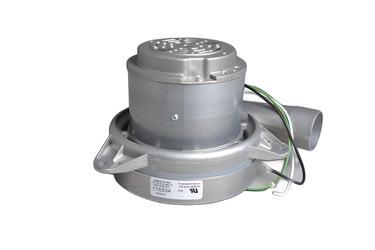 Ametek Lamb Motor (7.2''diam), 2 fan Bypass 120v W/horn #115334
