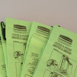 Hoover Upright 9VMHBA12 Rubber Maid Paper Bags # 2MH1201 - 10 Pack