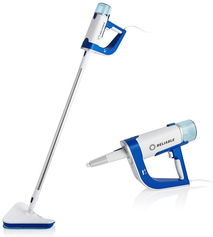 Reliable Pronto Plus 300CS 2-In-1 Steam Cleaner - Portable Steam Cleaner with Fast Heat-up, Long Steam Time, 1200W Steam Mop for Grout, Hardwood, Tile, Laminate Floor Cleaning with 14-Piece Accessory Kit