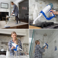 Reliable Pronto Plus 300CS 2-In-1 Steam Cleaner - Portable Steam Cleaner with Fast Heat-up, Long Steam Time, 1200W Steam Mop for Grout, Hardwood, Tile, Laminate Floor Cleaning with 14-Piece Accessory Kit