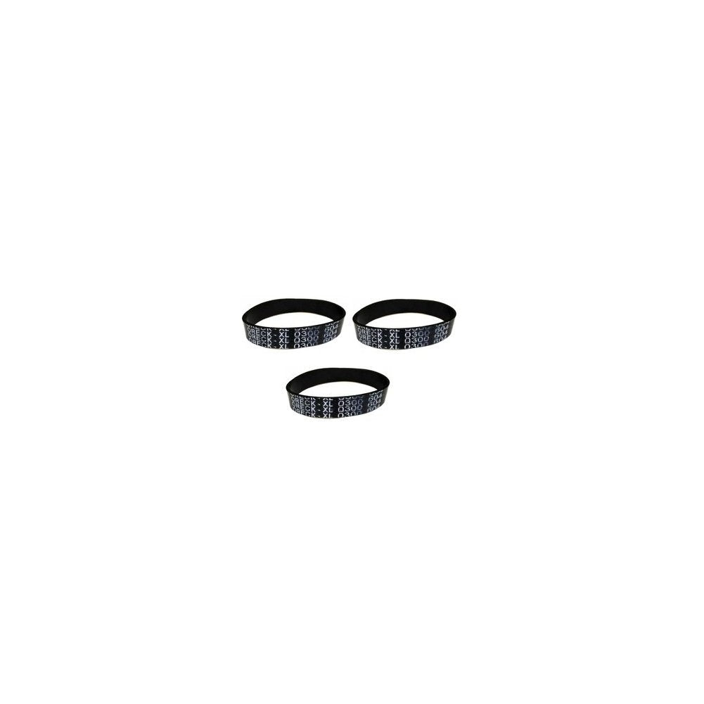 Oreck XL 030-0604 Upright Vacuum Belts 3-Pack