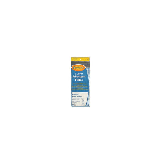 (2) Hoover WindTunnel Self Propelled 3 Layer Final Vacuum Filters, Bagless, Upright, Widepath, Empower, Foldaway, P