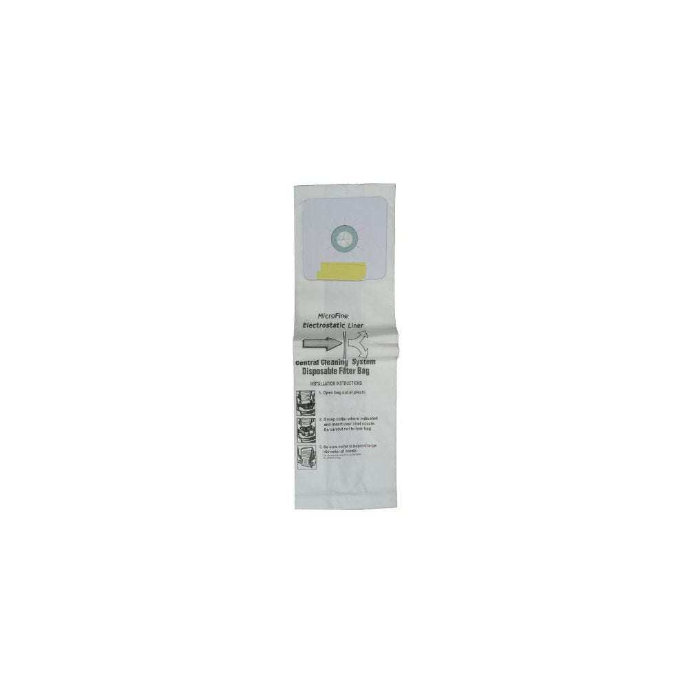 24 Central Vacuum Cleaner bags For Nutone Broan Cyclovac Dynavac Easyflo Eureka Filteraire Frigidaire Housekeeper/R