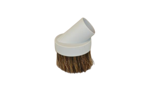 DUST BRUSH-1 1/4'',HORSE HAIR,ECONOMY,GRAY