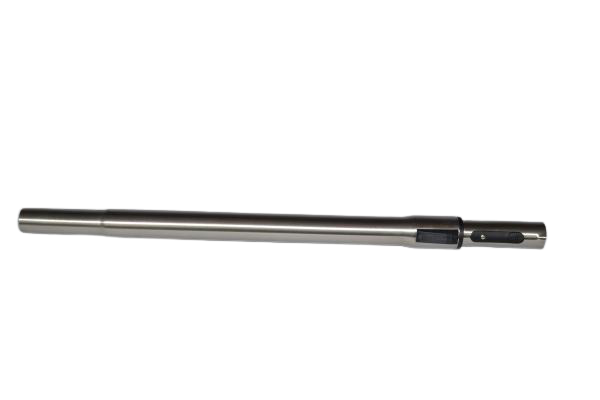 WAND,TELESCOPIC W/BUTTON LOCK UPPER,FRICTION LOWER 1 1/4,METAL,STAINLESS STEEL