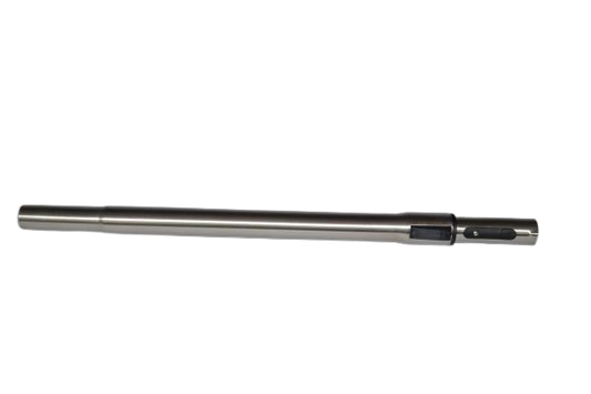 WAND,TELESCOPIC W/BUTTON LOCK UPPER,FRICTION LOWER 1 1/4,METAL,STAINLESS STEEL