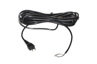 CORD REEL CORD-22ft,2 WIRE W,TERMINALS,BLACK,SOFT 17-2 WIRE